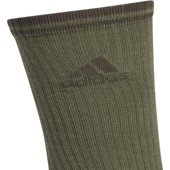 Mens Athletic Crew Socks 6 Pack Cushioned Moisture Wicking Arch Support - Picture 3 of 6